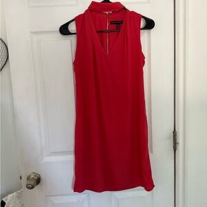 Cocktail Red Sleeveless Dress